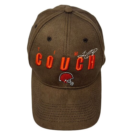 Tim Couch Cleveland Browns Drew Pearson NFL Experience Vintage Strapback Hat Cap - Picture 2 of 11